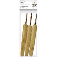 Opakowanie Szydełka metalowe 135/140mm 3szt złote