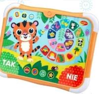 Tablet zagadki Tygryska. Wydawca: Dumel. SmakLiter.pl Opakowanie Tablet zagadki Tygryska