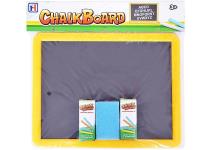 Opakowanie Tablica czarna z kredą i gąbką 31x29x2cm