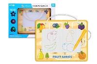 Opakowanie Tablica do rysowania - kolorowe owoce