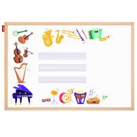 Tablica edukacyjna MEMOBE Music adventure!  60x40 cm. Wydawca: MemoBe. SmakLiter.pl Opakowanie Tablica edukacyjna MEMOBE Music adventure!  60x40 cm