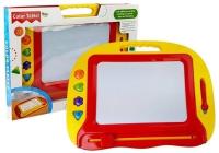 Opakowanie Tablica znikopis czerwony z pieczątkami