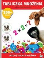 Tabliczka mnożenia z naklejkami i plakatem. Autor: Opracowanie zbiorowe. SmakLiter.pl Okładka książki Tabliczka mnożenia z naklejkami i plakatem