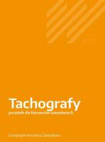 Tachografy w.czarno-białe. Autor: Marek Górny. SmakLiter.pl Okładka książki Tachografy w.czarno-białe