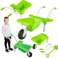 Taczka zielona z łopatą. Wydawca: Doloni. SmakLiter.pl Opakowanie Taczka zielona z łopatą