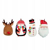 Opakowanie Tagi prezentowe Świąteczne 8szt