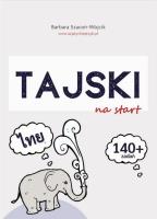 Tajski na start. Autor: Barbara Szacoń-Wójcik. SmakLiter.pl Okładka książki Tajski na start