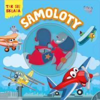 Tak się składa Samoloty. Autor: Jul Łyskawa. SmakLiter.pl Okładka książki Tak się składa Samoloty
