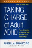 Taking Charge of Adult ADHD. Autor: Russell A. Barkley. SmakLiter.pl Okładka książki Taking Charge of Adult ADHD