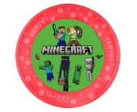 Opakowanie Talerz wielokrotnego użytku Minecraft 21cm