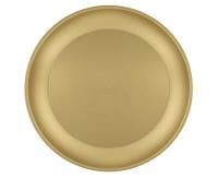 Opakowanie Talerz wielokrotnego użytku złoty 21cm