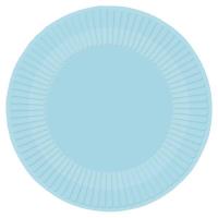 Talerze owalne 23cm 8szt. Wydawca: AMSCAN. SmakLiter.pl Opakowanie Talerze owalne 23cm 8szt