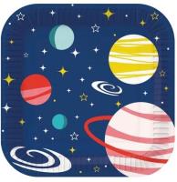 Opakowanie Talerze papierowe kwadratowe eko 23cm 10szt