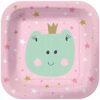 Opakowanie Talerze papierowe kwadratowe eko 23cm 10szt