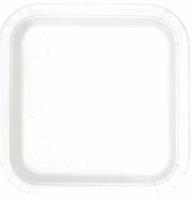 Opakowanie Talerze papierowe kwadratowe eko 23cm 10szt