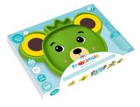 Opakowanie Talerzyk silikonowy Frootimals bubba tropibear anty-poślizgowy