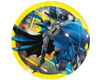 Opakowanie Talerzyki papierowe Batman 23cm 8szt