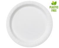 Opakowanie Talerzyki papierowe białe 23cm 8szt.