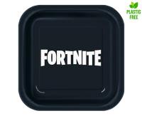 Opakowanie Talerzyki papierowe Fortnite 18cm 8 szt.