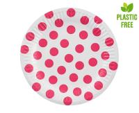 Opakowanie Talerzyki papierowe Groszki 18cm 6szt