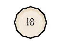 Opakowanie Talerzyki papierowe Hello 18 18cm 6szt