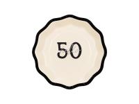 Opakowanie Talerzyki papierowe Hello 50 18cm 6szt