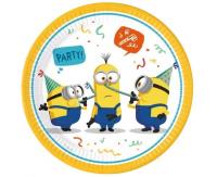 Opakowanie Talerzyki papierowe Minions Rise of Gru 23cm 8szt