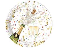 Opakowanie Talerzyki papierowe Sparkling Celebration 23cm 8zt
