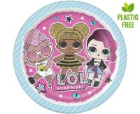 Opakowanie Talerzyki papieroweLOL Surprise 23cm 8szt