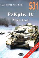 Tank Power vol. CCLI PzKpfw IV Ausf. H-J nr 531. Autor: Janusz Ledwoch. SmakLiter.pl Okładka książki Tank Power vol. CCLI PzKpfw IV Ausf. H-J nr 531