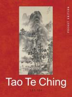 Okładka książki Tao Te Ching
