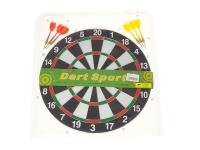 Opakowanie Tarcza drewniana 38cm rzutki z ostrymi końcówkami