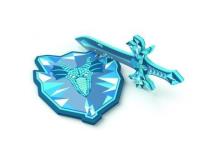 Tarcza rycerska lodowa 41cm. Wydawca: PAPO. SmakLiter.pl Opakowanie Tarcza rycerska lodowa 41cm