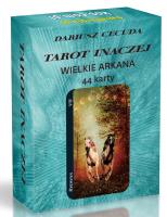 Tarot Inaczej - Wielkie Arkana. Autor: Dariusz Cecuda. SmakLiter.pl Okładka książki Tarot Inaczej - Wielkie Arkana