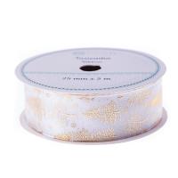 Opakowanie Tasiemka White Christmas 25mmx5m Choinki