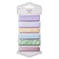 Tasiemki lilac 6 x 2m. Wydawca: DP CRAFT. SmakLiter.pl Opakowanie Tasiemki lilac 6 x 2m