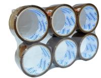 Opakowanie Taśma 48mmx45,5m brązowa 6szt