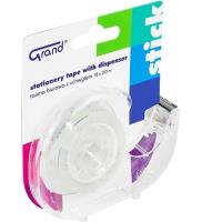 Taśma biurowa z uchwytem 18x20m GRAND. Wydawca: Grand. SmakLiter.pl Opakowanie Taśma biurowa z uchwytem 18x20m GRAND