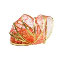 Opakowanie Taśma dekoracyjna na szpuli czerwona