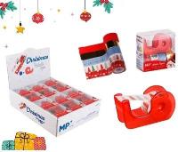 Opakowanie Taśma dekoracyjne świąteczne washi 12mmx3m