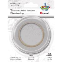 Opakowanie Taśma termiczna tkaninowa 12mm 25m biała