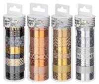 Opakowanie Taśma washi 3m 8 szt. mix