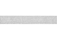 Opakowanie Taśma z cyrkoniami srebrny 4x900cm