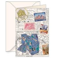 Opakowanie Tassotti Karnet B6 + koperta 5739 Podróże