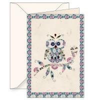 Opakowanie Tassotti Karnet B6 + koperta 5826 Sowa