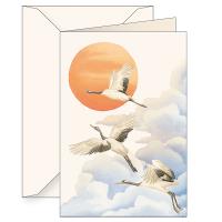 Opakowanie Tassotti Karnet B6 + koperta 6143 Żurawie