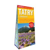 Opakowanie Tatry i Zakopane laminowany map&guide 2w1: przewodnik i mapa