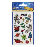 Opakowanie Tatuaże dla dzieci - Przestrzeń kosmiczna