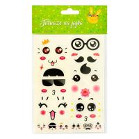 Opakowanie Tatuaże na jajka buźki