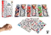 Opakowanie Tatuaże naklejki zmywalne chłopiec mix